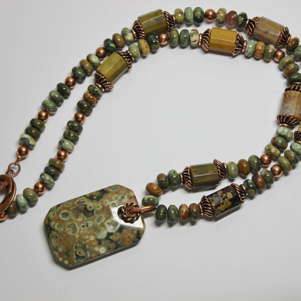 Gemstone Pendant Copper Chain – Moor Herbs